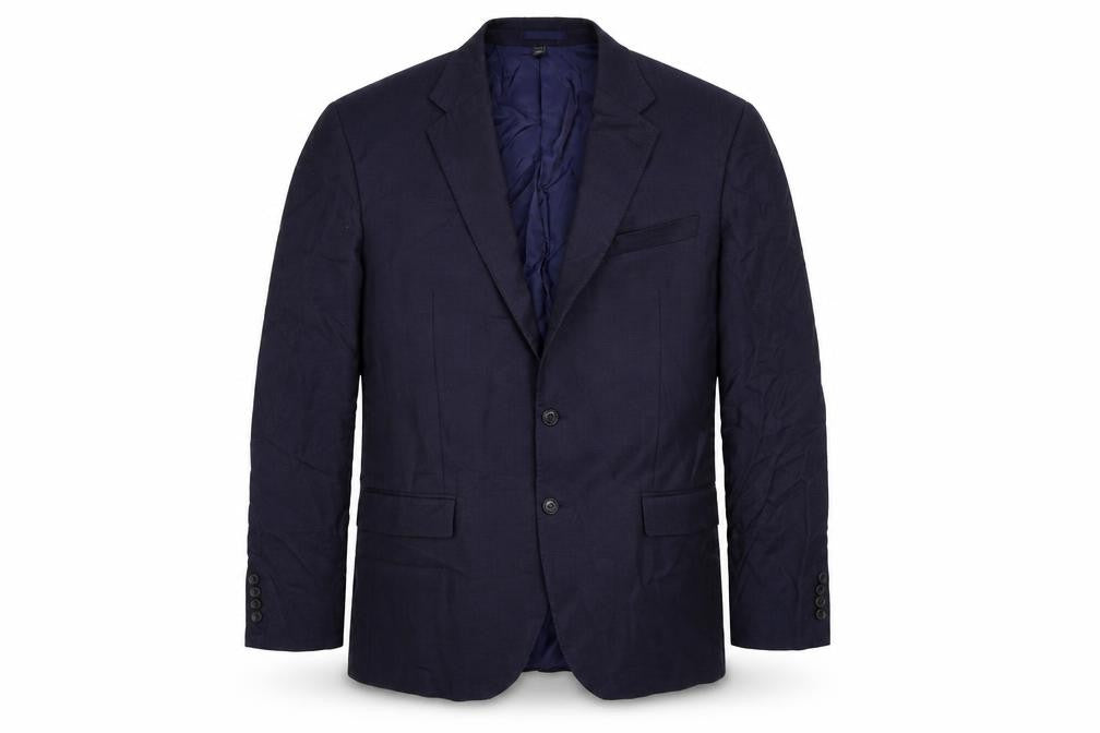 Marks & Spencer Mens Blue Wool Jacket Suit Jacket Size 2XL Regular