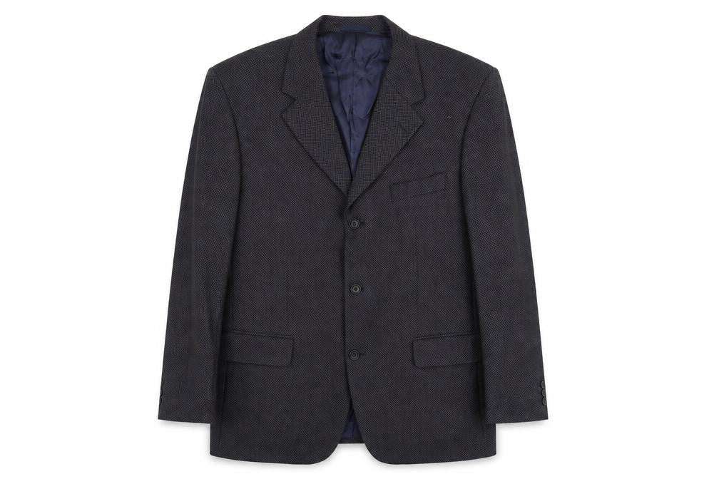 Wolsey Mens Blue Wool Jacket Suit Jacket Size 42 Regular