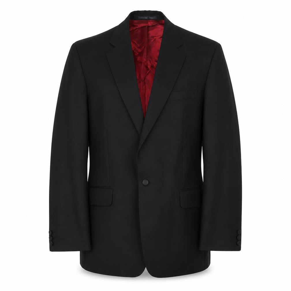 charlton gr Mens Black Wool Jacket Suit Jacket Size 42 Regular