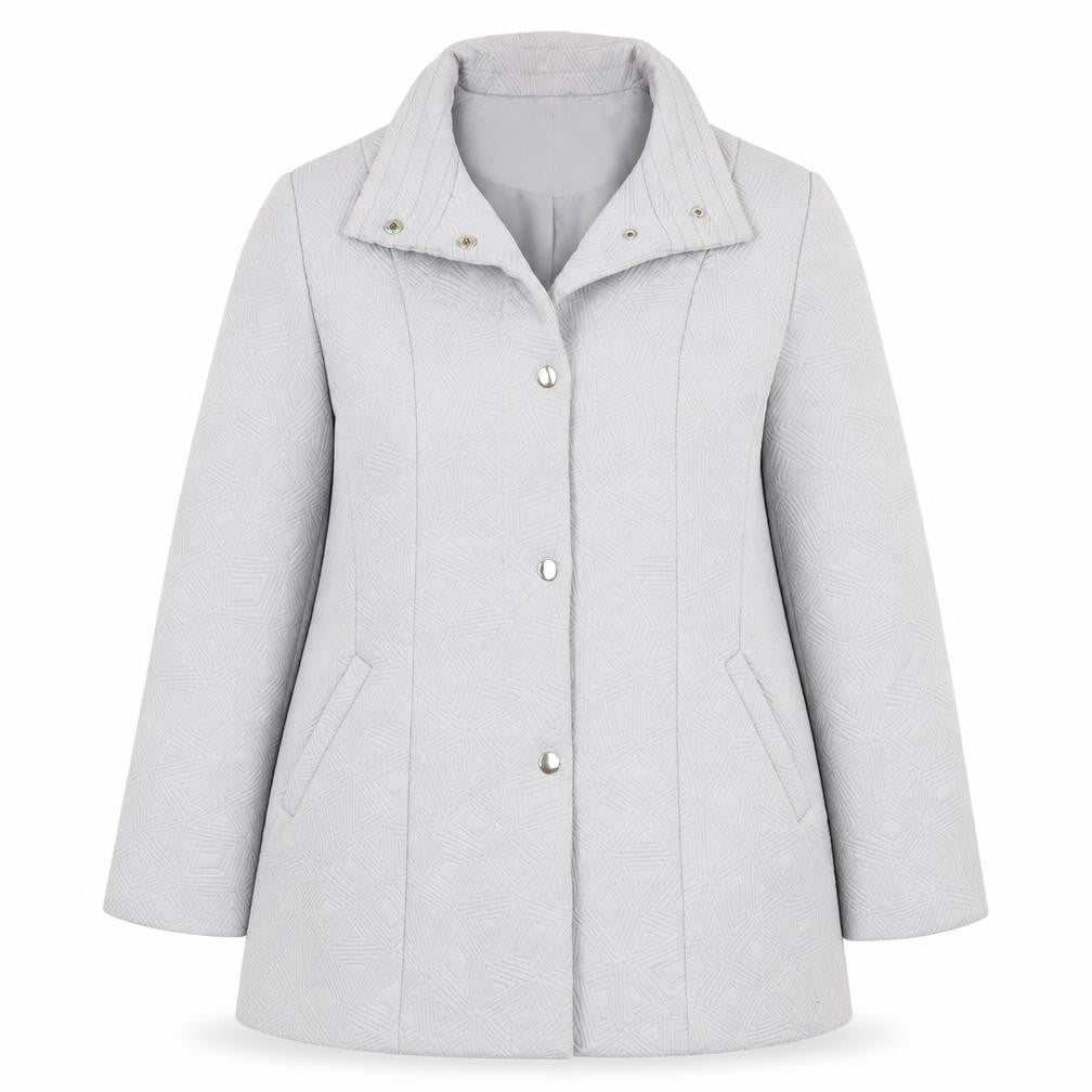 Slimma Womens Grey Jacket Size 20 Button