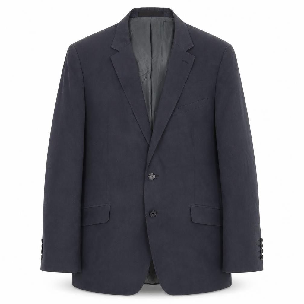 Marks & Spencer Mens Blue Polyester Jacket Suit Jacket Size 44 Regular