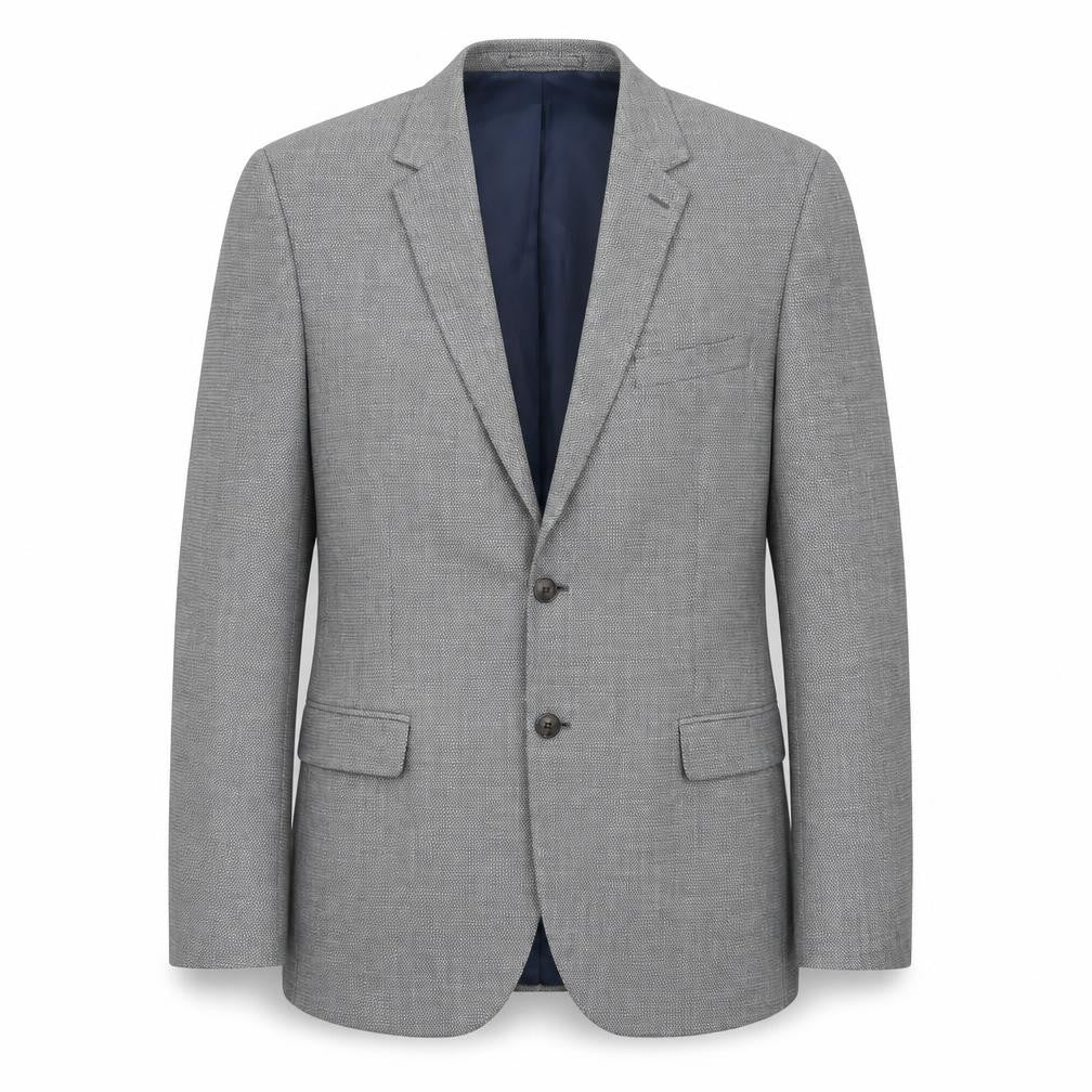 Marks & Spencer Mens Grey Polyester Jacket Suit Jacket Size 44 Regular