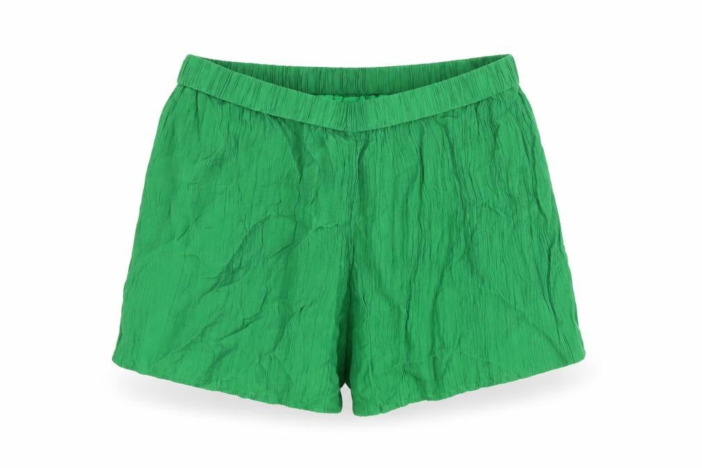 SHEIN Womens Green Viscose Culotte Shorts Size M Regular Pull On