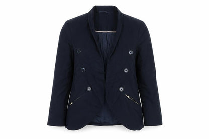Topshop Womens Blue Jacket Blazer Size 8