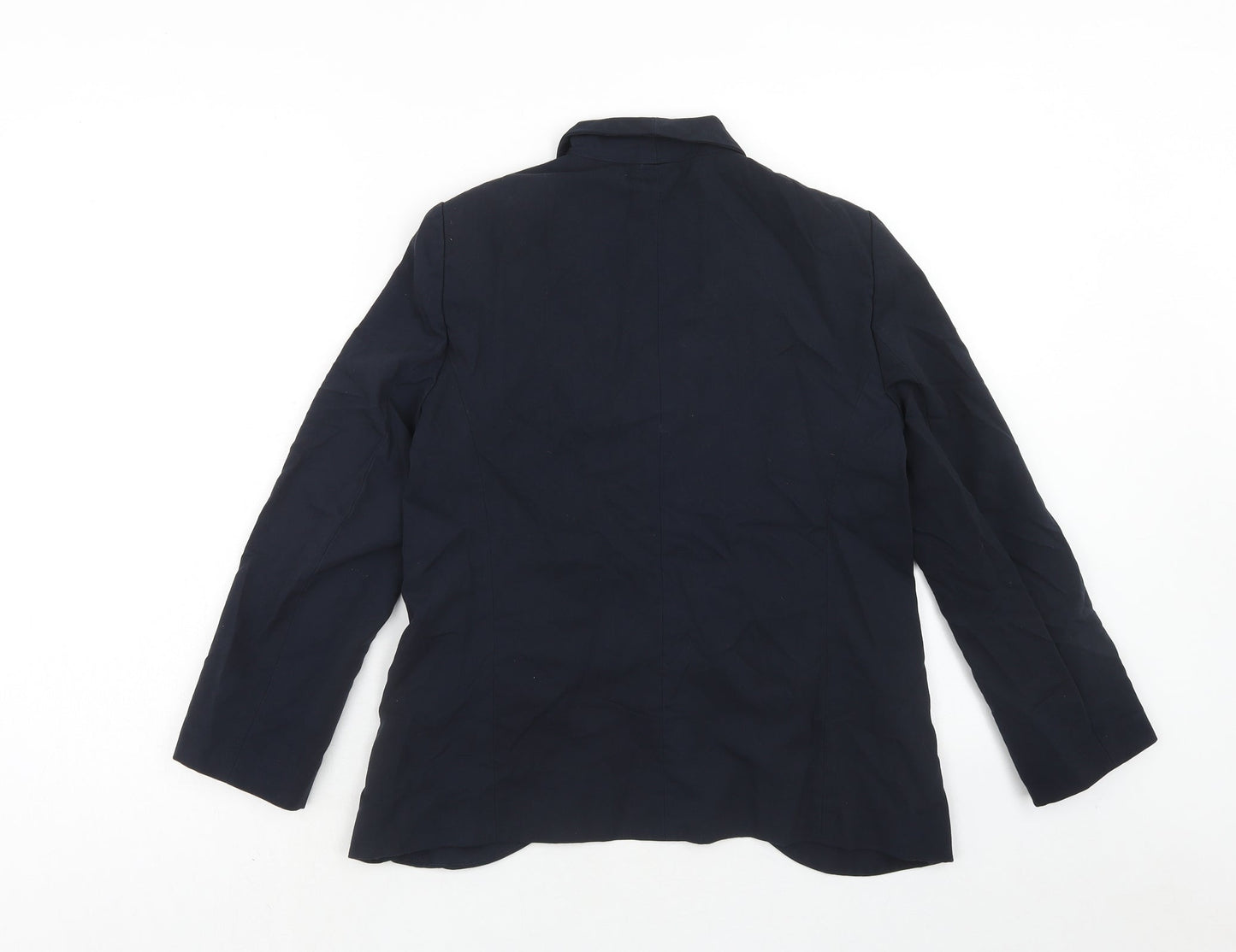 Topshop Womens Blue Jacket Blazer Size 8