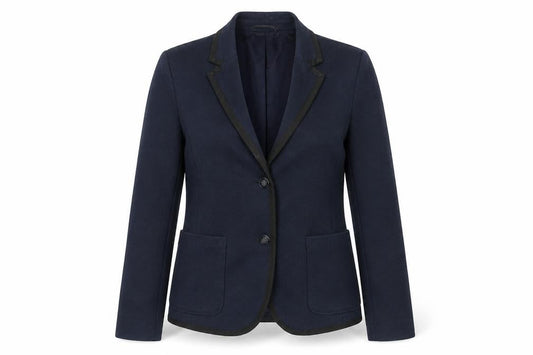 Gap Womens Blue Polyacrylate Fibre Jacket Suit Jacket Size 8