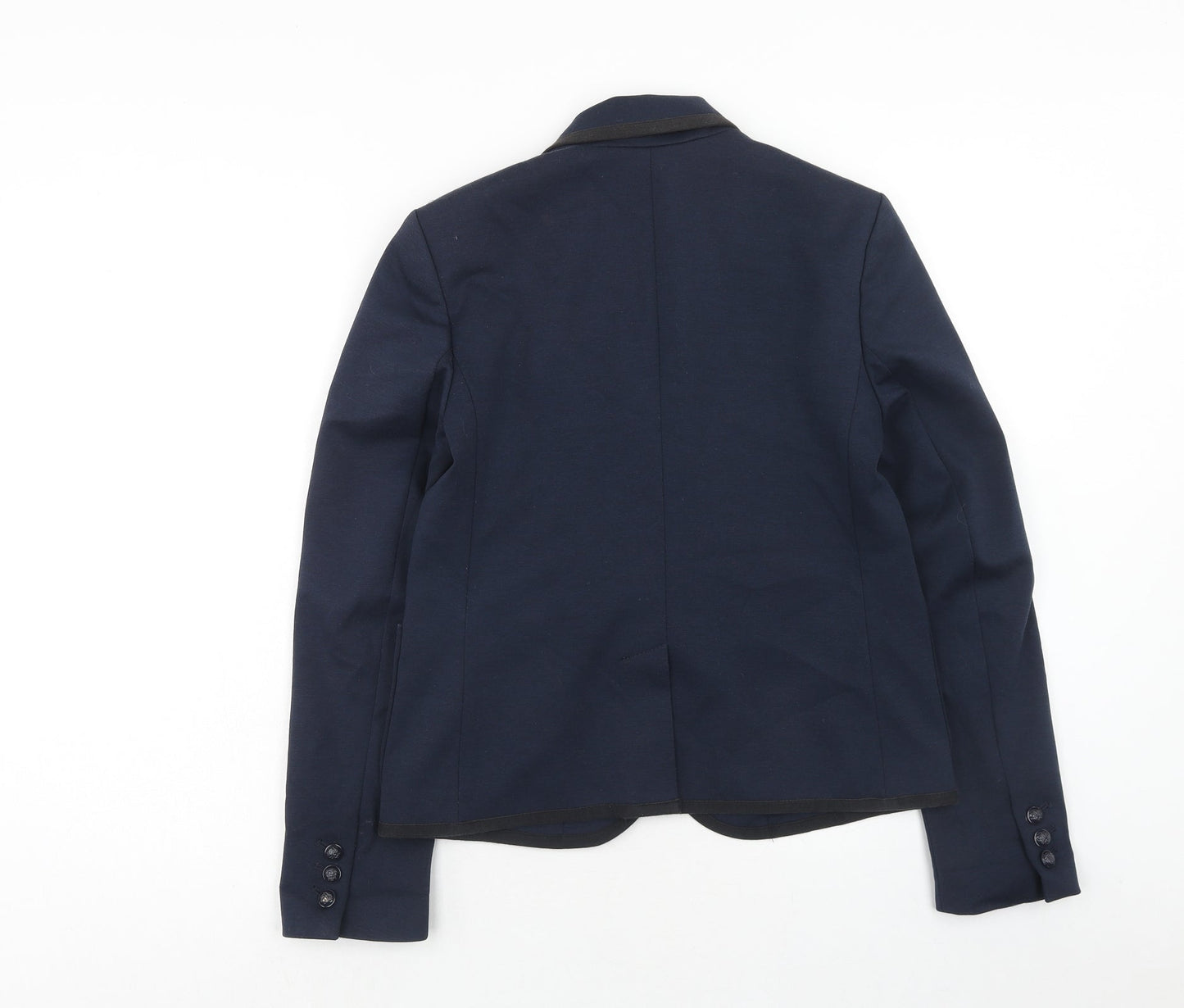 Gap Womens Blue Polyacrylate Fibre Jacket Suit Jacket Size 8