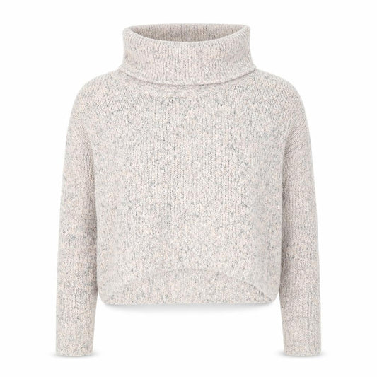 Miss Selfridge Womens Pink Roll Neck Acrylic Pullover Jumper Size 8