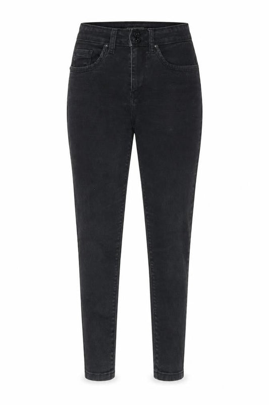 DNMX Womens Black Cotton Skinny Jeans Size 26 in Regular Button
