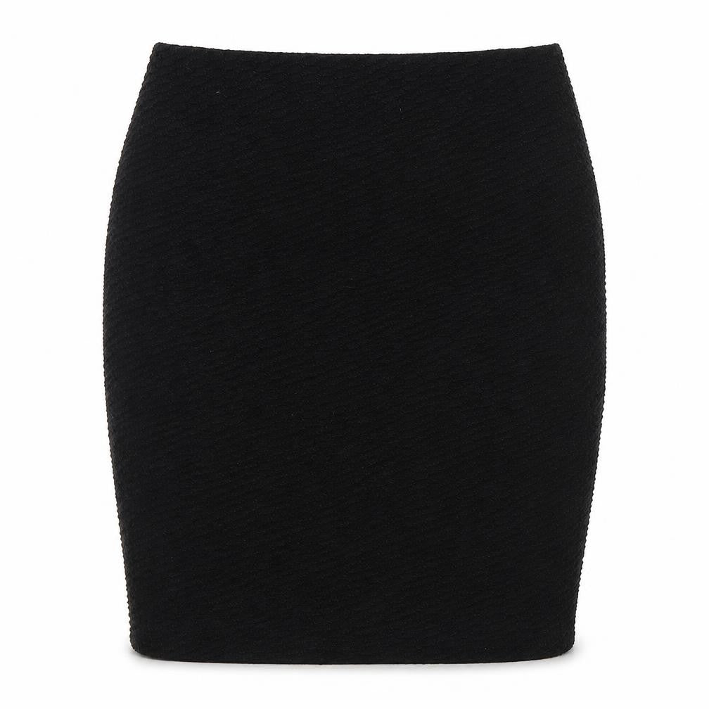 Marks & Spencer Womens Black Polyester Bandage Skirt Size 10