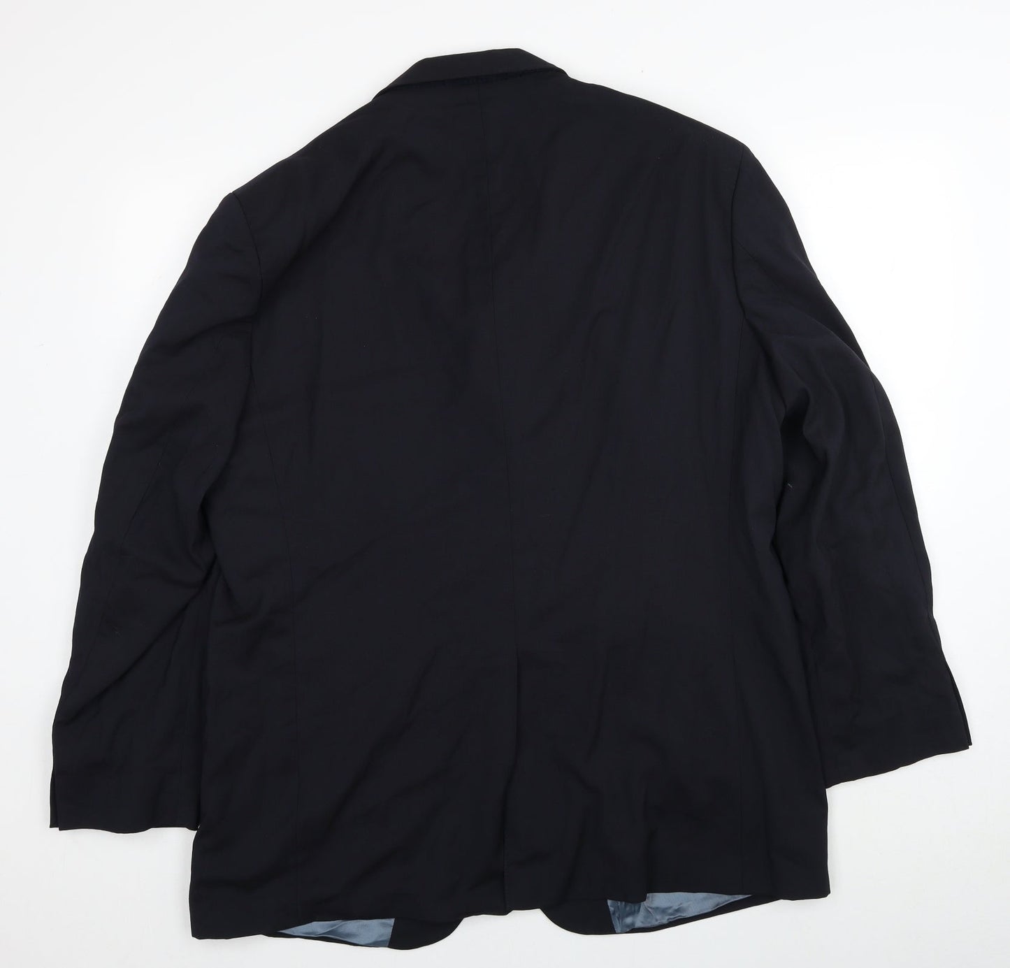 Impressions Mens Black Polyester Jacket Suit Jacket Size M Regular