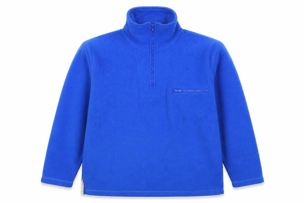 Great Plains Mens Blue Polyester Pullover Sweatshirt Size S
