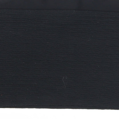 River Island Womens Black Polyester Cropped Tank Size 12 Off the Shoulder