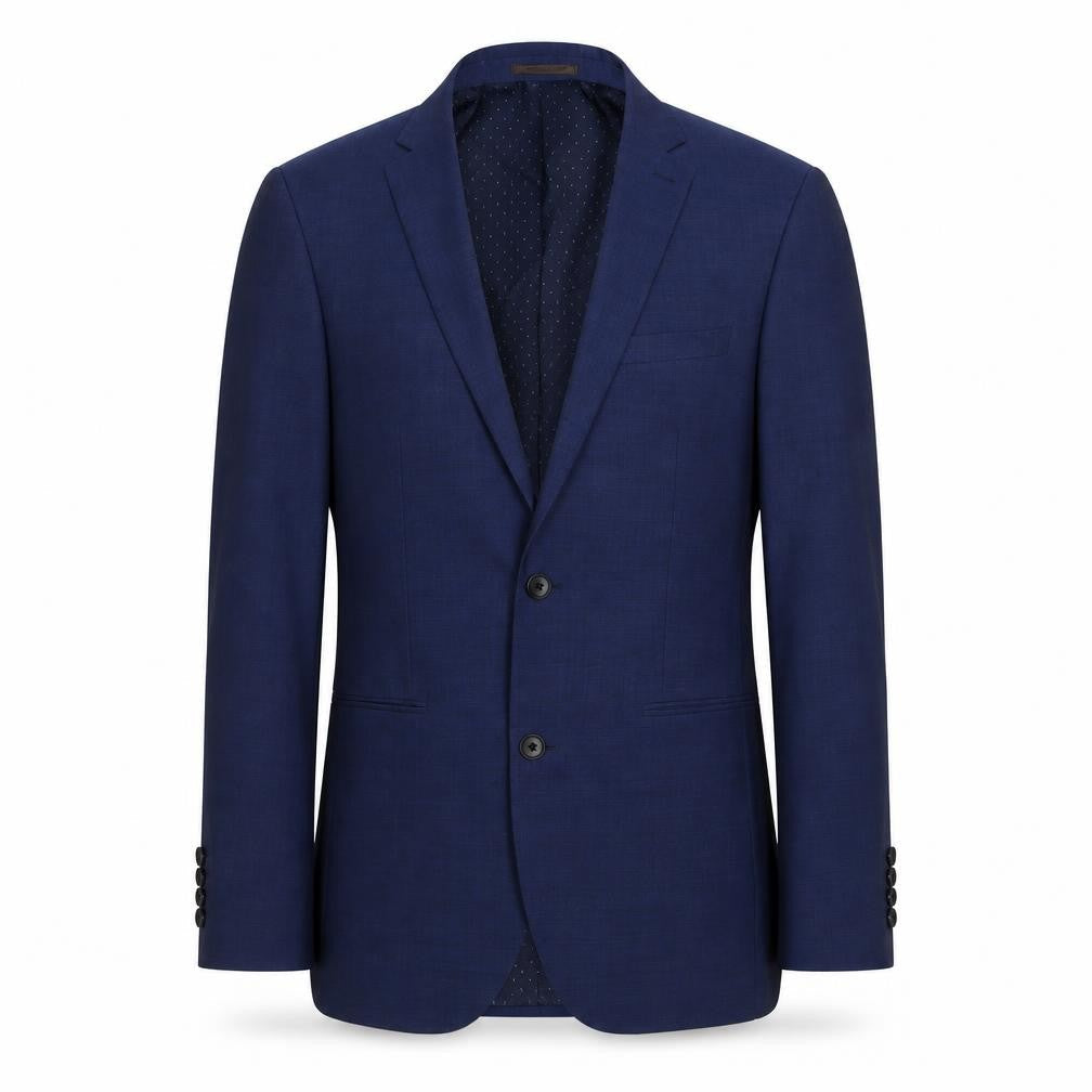 NEXT Mens Blue Wool Jacket Suit Jacket Size 38 Regular