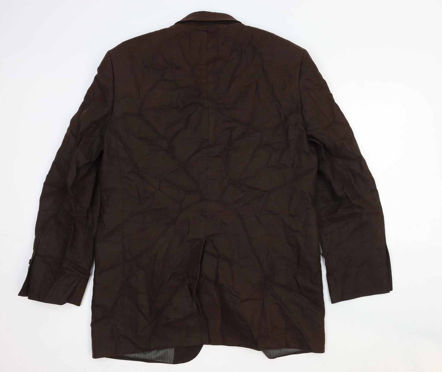 Marks and Spencer Mens Brown Wool Jacket Suit Jacket Size 42 Regular