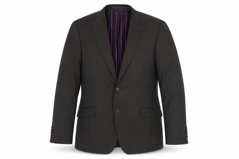 Marks & Spencer Mens Grey Wool Jacket Suit Jacket Size 44 Regular