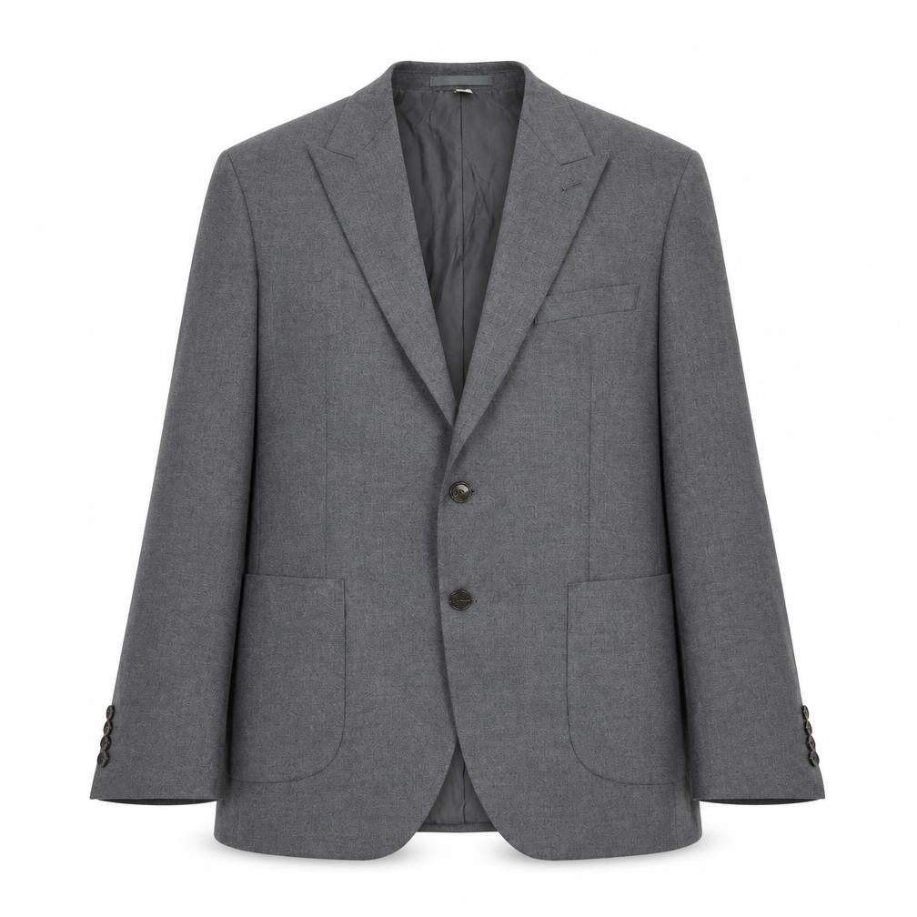 Marks & Spencer Mens Grey Wool Jacket Suit Jacket Size 42 Regular