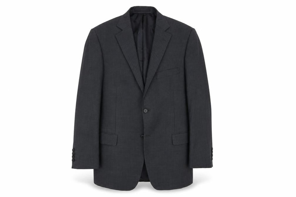 Marks & Spencer Mens Grey Wool Jacket Suit Jacket Size 42 Regular