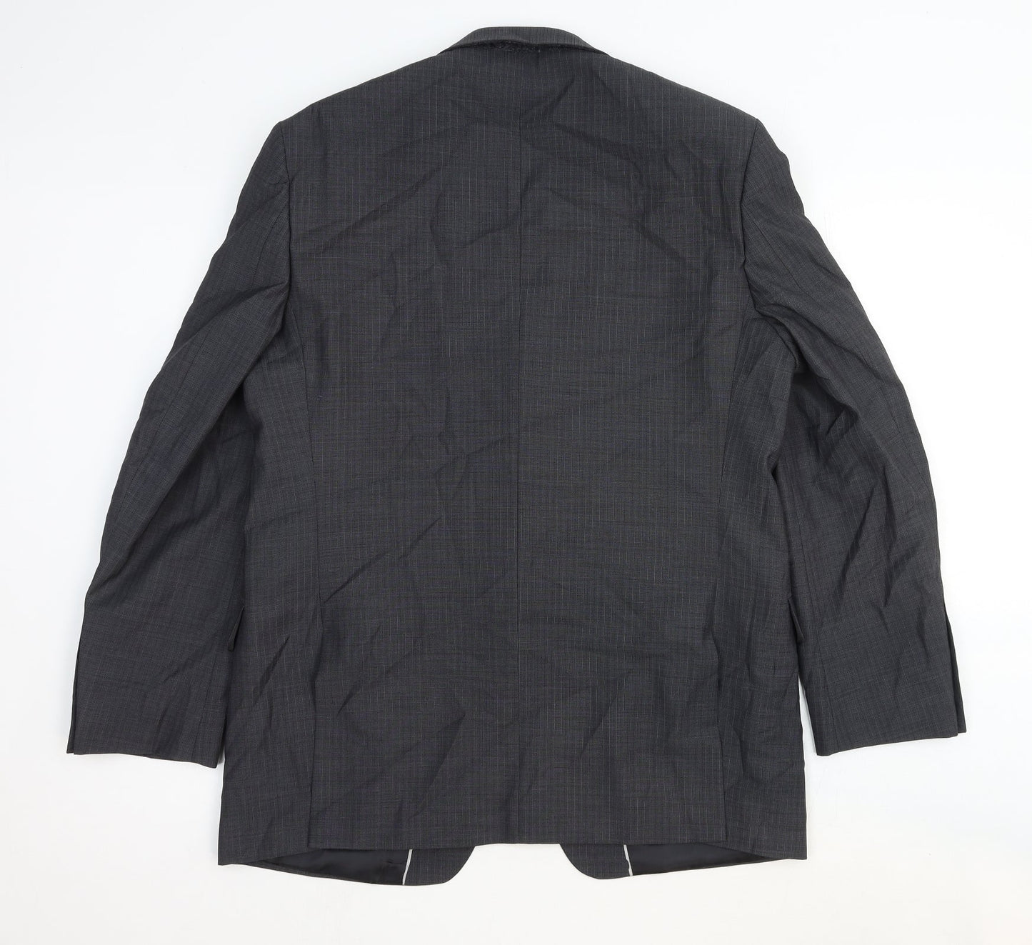 Marks and Spencer Mens Grey Wool Jacket Suit Jacket Size 42 Regular