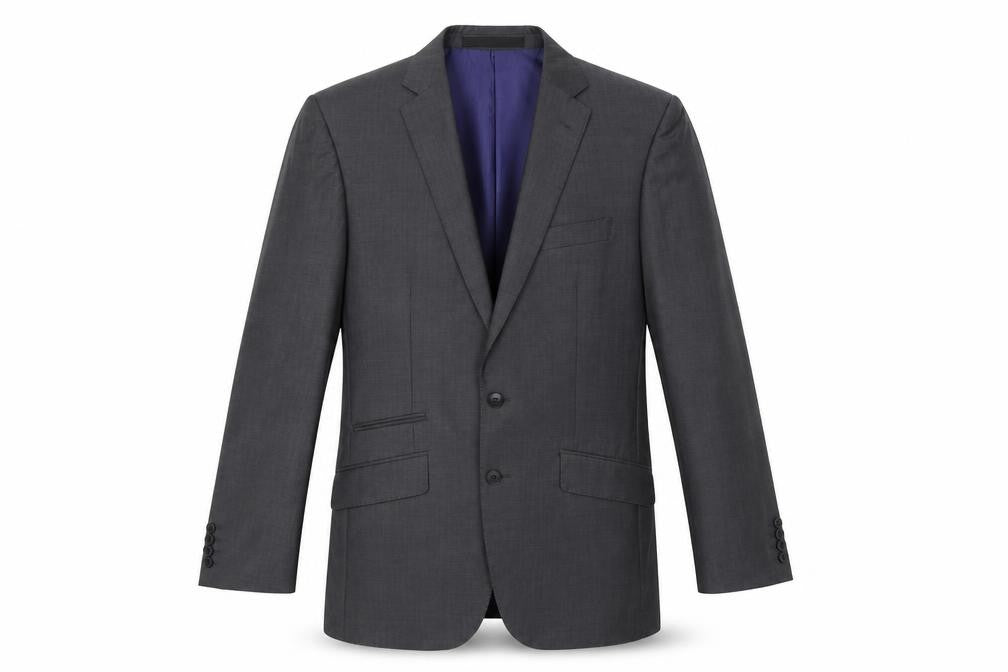 Marks & Spencer Mens Grey Wool Jacket Suit Jacket Size 40 Regular