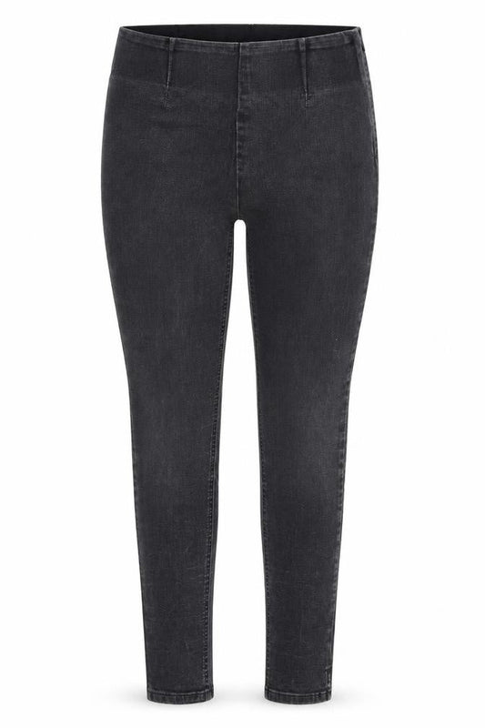 Next Womens Grey Cotton Jegging Jeans Size 8 Slim Zip