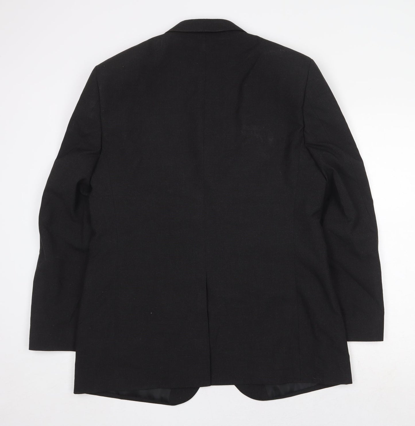 Marks and Spencer Mens Grey Polyester Jacket Suit Jacket Size 42 Regular
