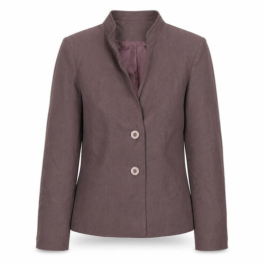 Debenhams Womens Purple Jacket Size 14 Button