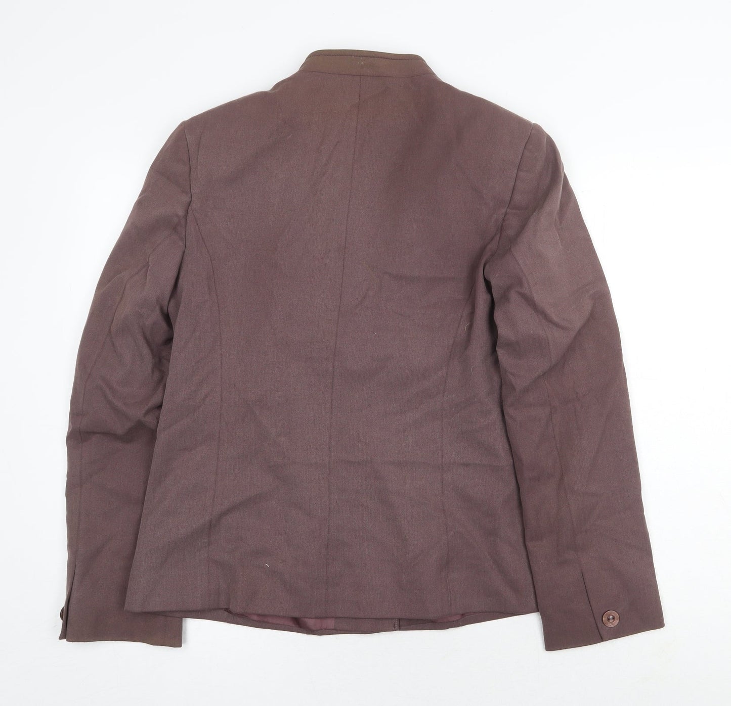 Debenhams Womens Purple Jacket Size 14 Button