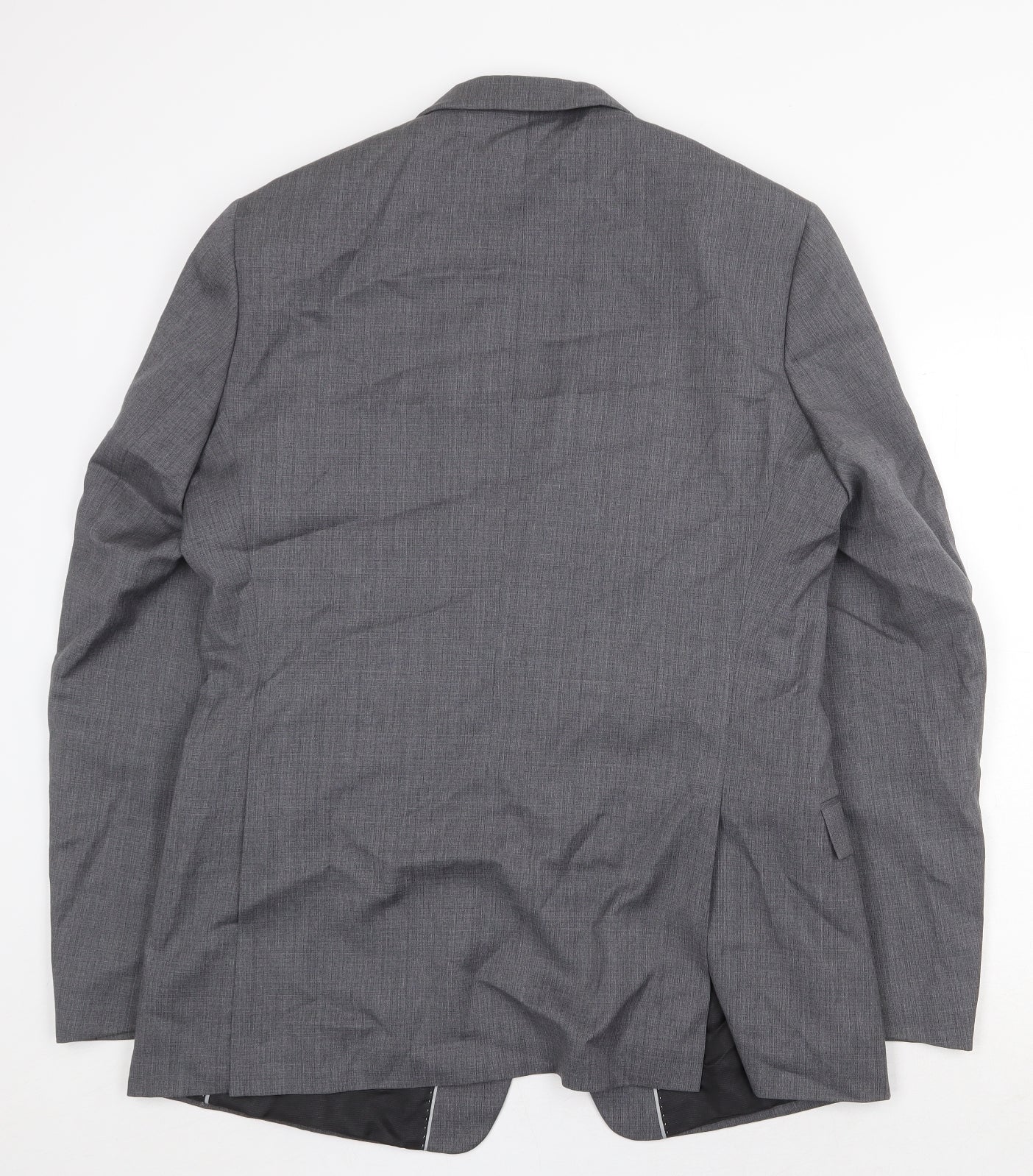 Marks and Spencer Mens Grey Wool Jacket Suit Jacket Size 42 Regular