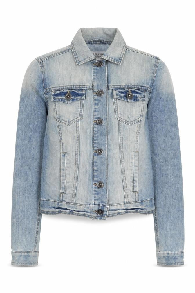 New Look Womens Blue Jacket Size 8 Button