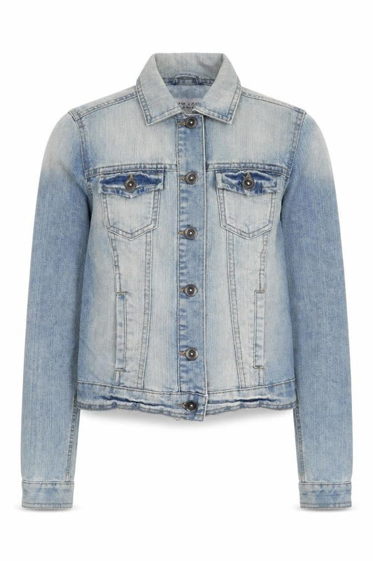 New Look Womens Blue Jacket Size 8 Button