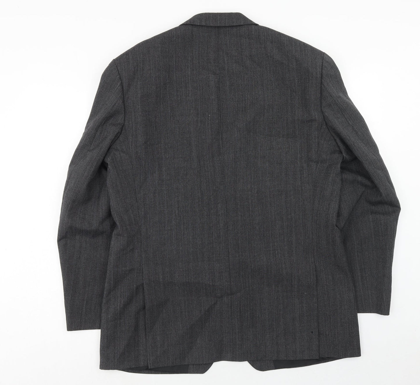 Marks and Spencer Mens Grey Polyester Jacket Suit Jacket Size 42 Regular