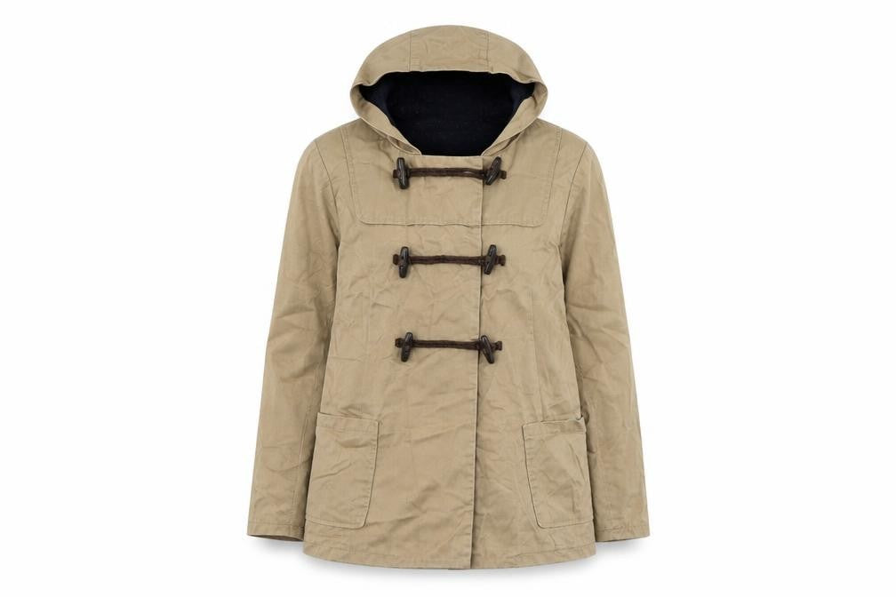 Gemo Womens Beige Jacket Size M Button