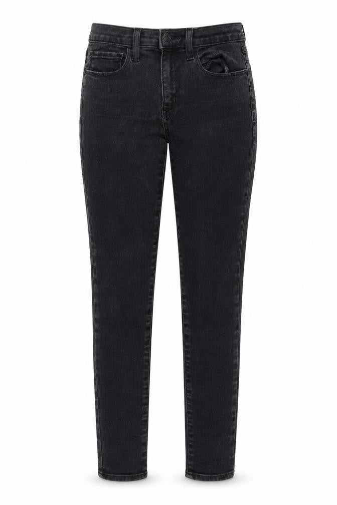 Gap Womens Grey Cotton Skinny Jeans Size 27 in L27 in Regular Button
