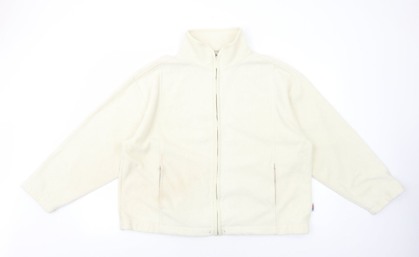 Preformance Sport Mens Ivory Jacket Size M Zip