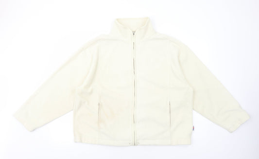 Preformance Sport Mens Ivory Jacket Size M Zip