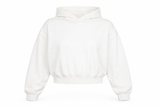 House Brand Womens White Cotton Pullover Hoodie Size XS Pullover - Size XS-S