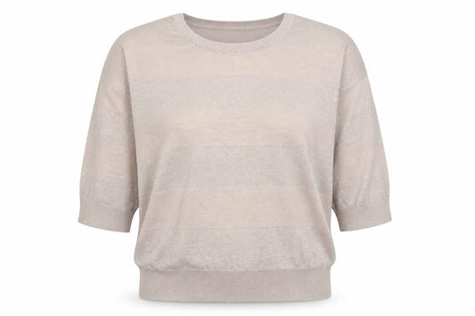 Wallis Womens Beige Round Neck Viscose Pullover Jumper Size M