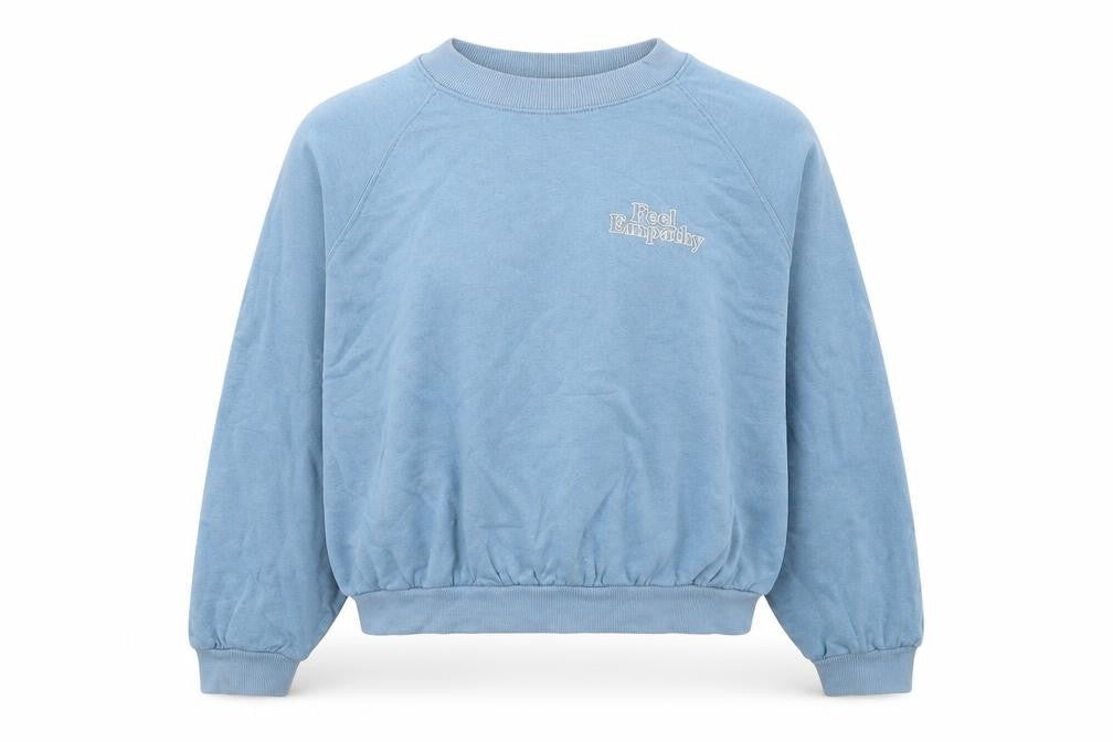 Divided by H&M Womens Blue Cotton Pullover Sweatshirt Size M Pullover - Feel Empathy