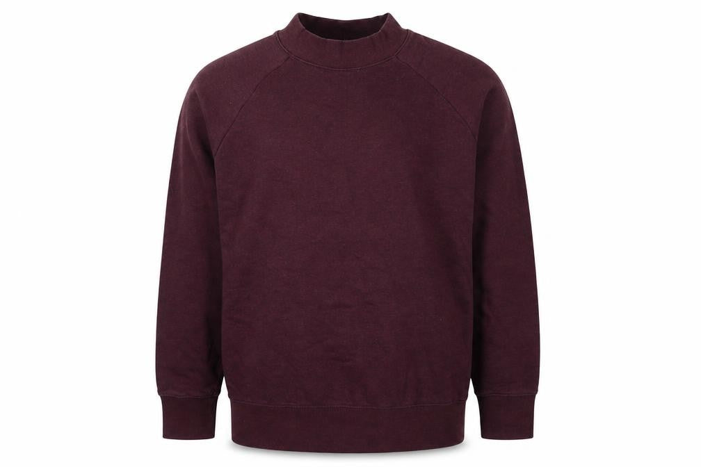 Topman Mens Red Cotton Pullover Sweatshirt Size M