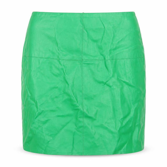 Missguided Womens Green Polyester Mini Skirt Size 4 Zip