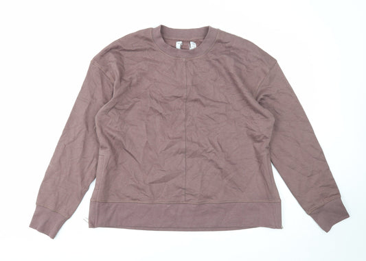 Primark Womens Purple Cotton Pullover Sweatshirt Size 10 Pullover