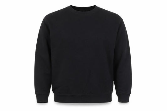 Topman Mens Black Cotton Pullover Sweatshirt Size L - New Season