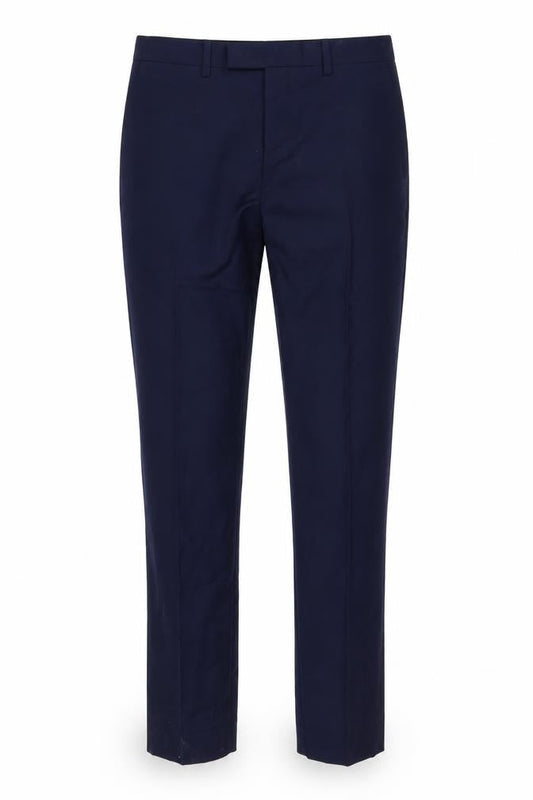 River Island Mens Blue Polyester Dress Pants Trousers Size 32 in Regular Zip