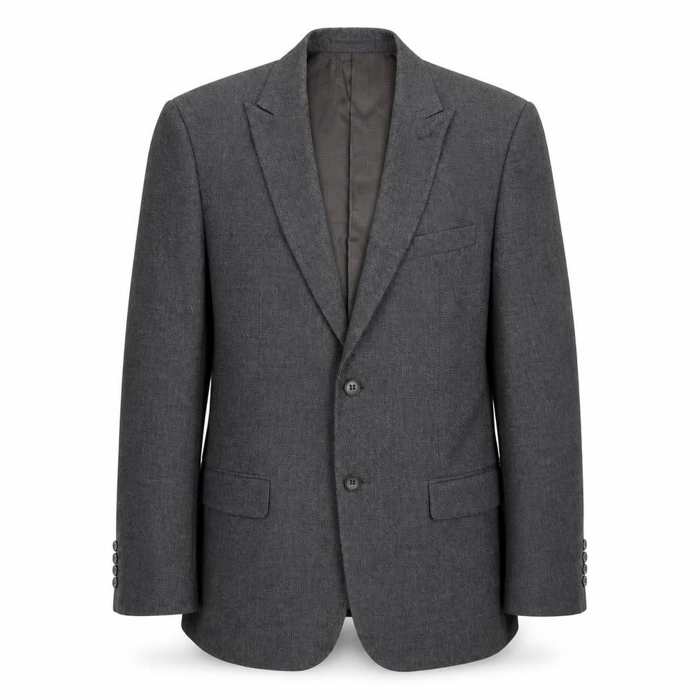 Skopes Mens Grey Polyester Jacket Suit Jacket Size 40 Regular