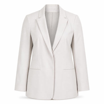 Ann Harvey Womens Grey Jacket Blazer Size 16