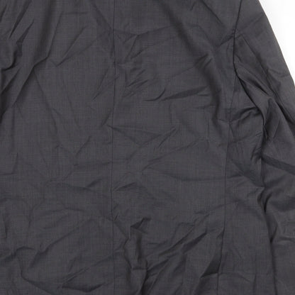 Next Mens Grey Wool Jacket Suit Jacket Size 44 Regular