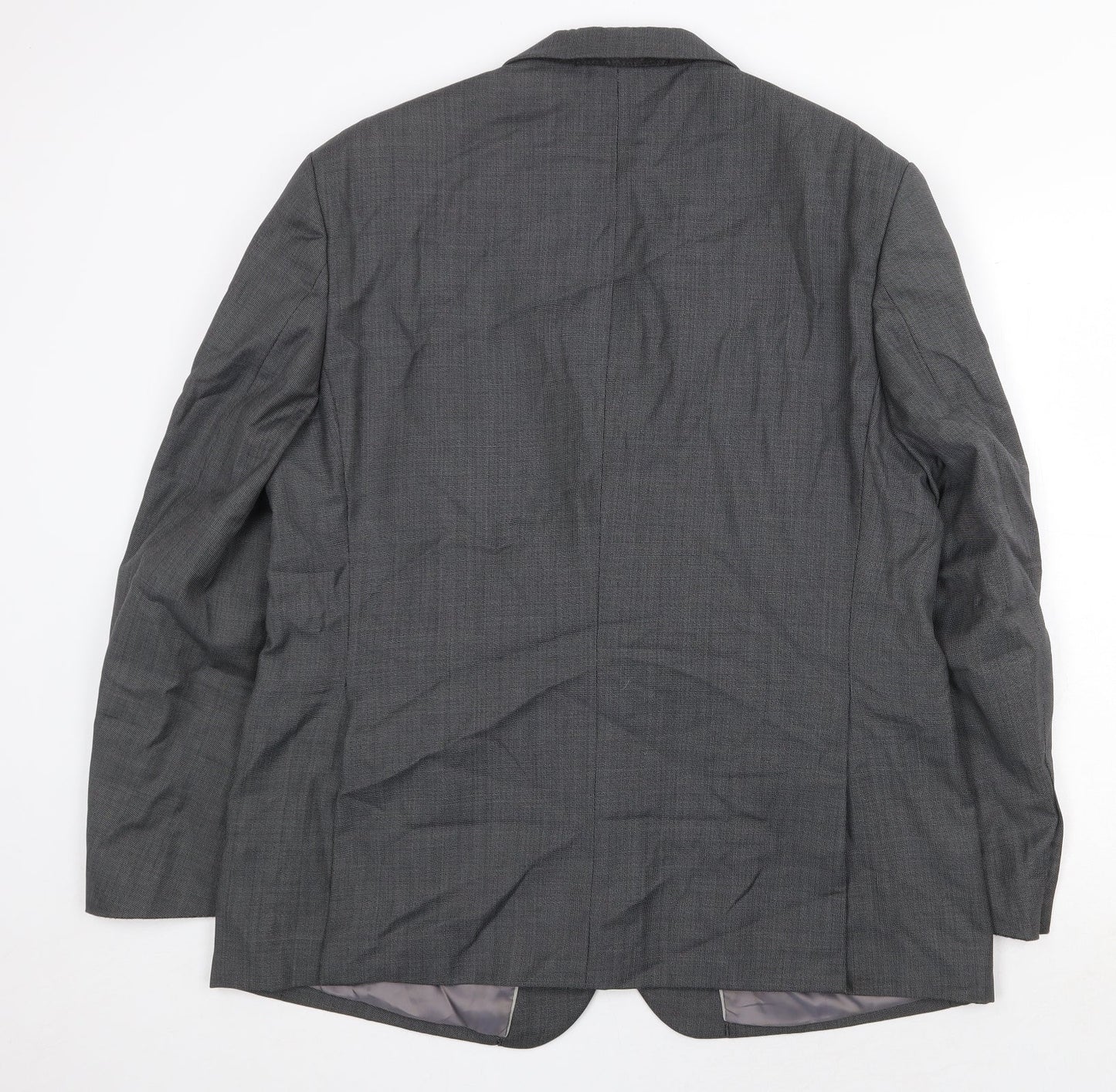 Marks and Spencer Mens Grey Wool Jacket Suit Jacket Size 44 Regular