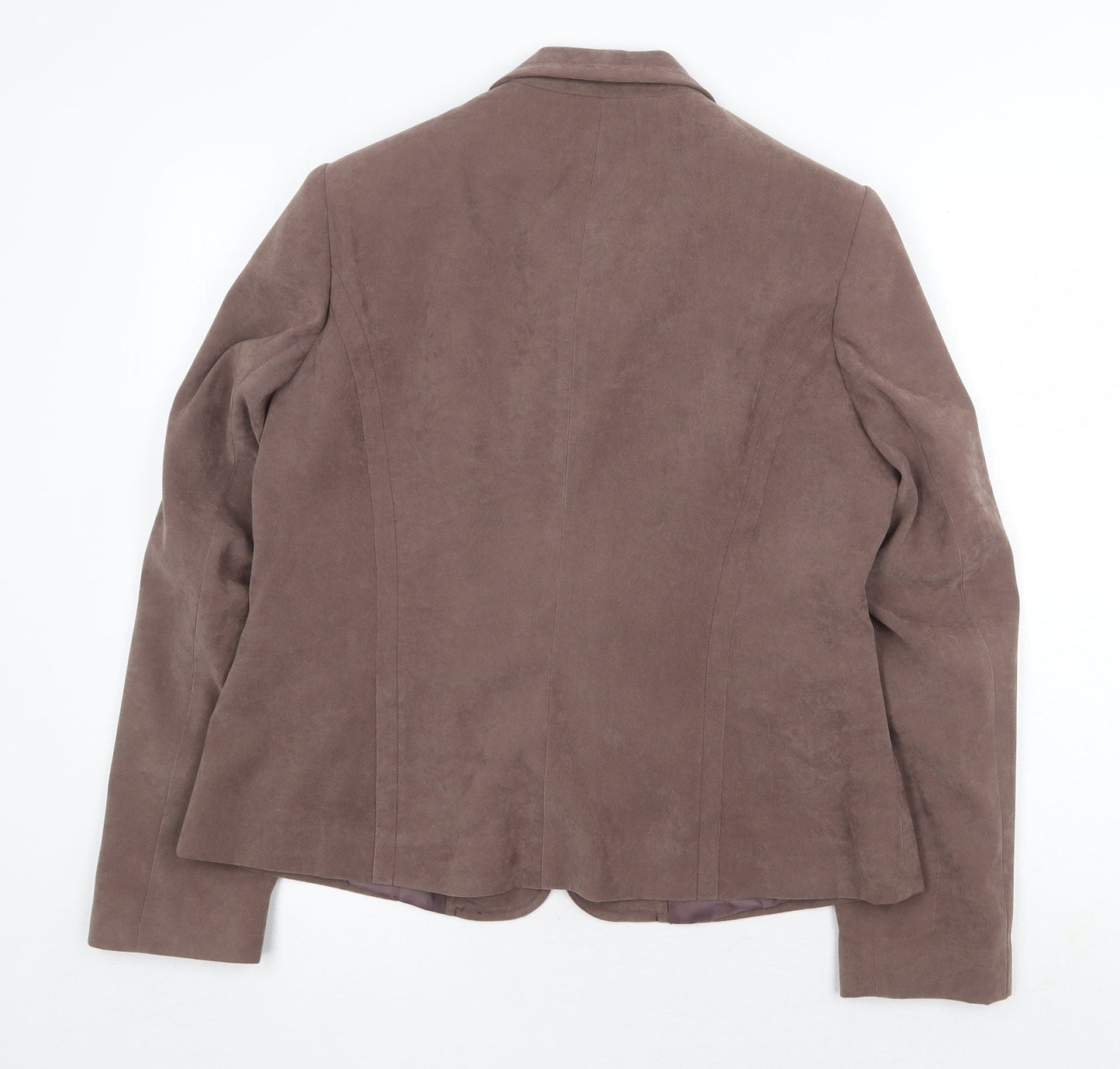 Bonmarché Womens Brown Jacket Size 14 Zip