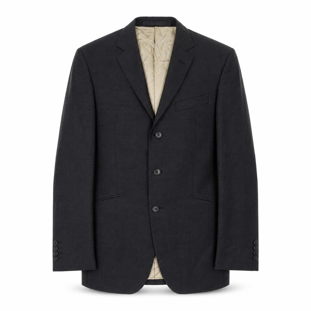 Autograph Mens Grey Wool Jacket Suit Jacket Size 38 Regular